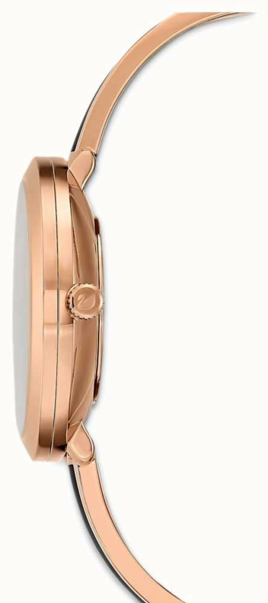 Women'S Swarovski | Swarovski Women'S | Crystalline Delight | Black Dial | Rose Gold Watch