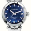 Women'S Herbelin | Herbelin Newport Automatic (35Mm) Blue Dial / Stainless Steel Mesh