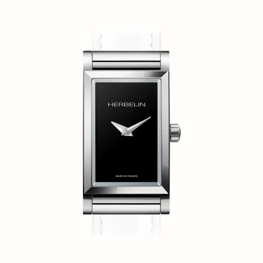 Women'S Herbelin | Herbelin Antares Watch Case - Black Dial / Stainless Steel - Case Only