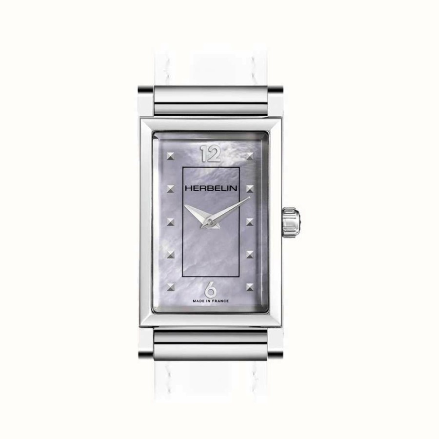 Women'S Herbelin | Herbelin Antares Watch Case - Mother Of Pearl Dial / Stainless Steel - Case Only