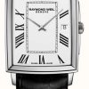 Men'S Raymond Weil | Raymond Weil Men'S Toccata Black Leather Strap Watch