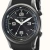 Men'S Elliot Brown | Elliot Brown Canford | Black Dial | Black Rubber Strap Watch