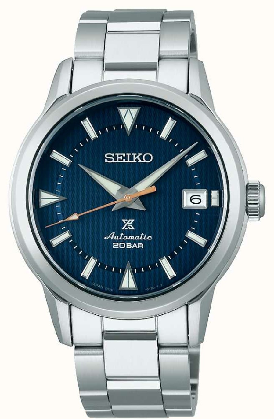 Men'S Seiko | Seiko Prospex 'Deep Lake' Alpinist Automatic Watch