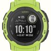 Men'S Garmin | Garmin Instinct 2 Electric Lime Green Silicone Strap