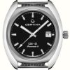 Men'S Certina | Certina Ds-2 Powermatic 80 Black Dial Mesh