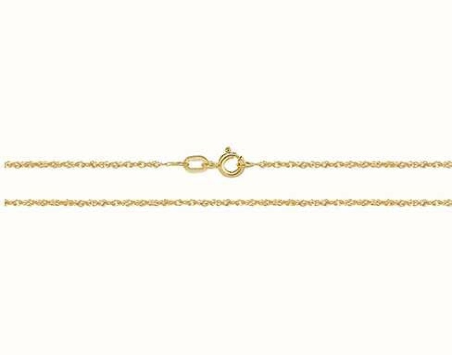 Jewelry James Moore | James Moore Th 9Ct Yellow Gold Dc Chain 18"