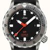 Men'S Sinn | Sinn U1 Tegiment Silicone Strap Watch