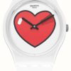 Men'S Swatch | Swatch Love O'Clock Valentine'S Day Watch