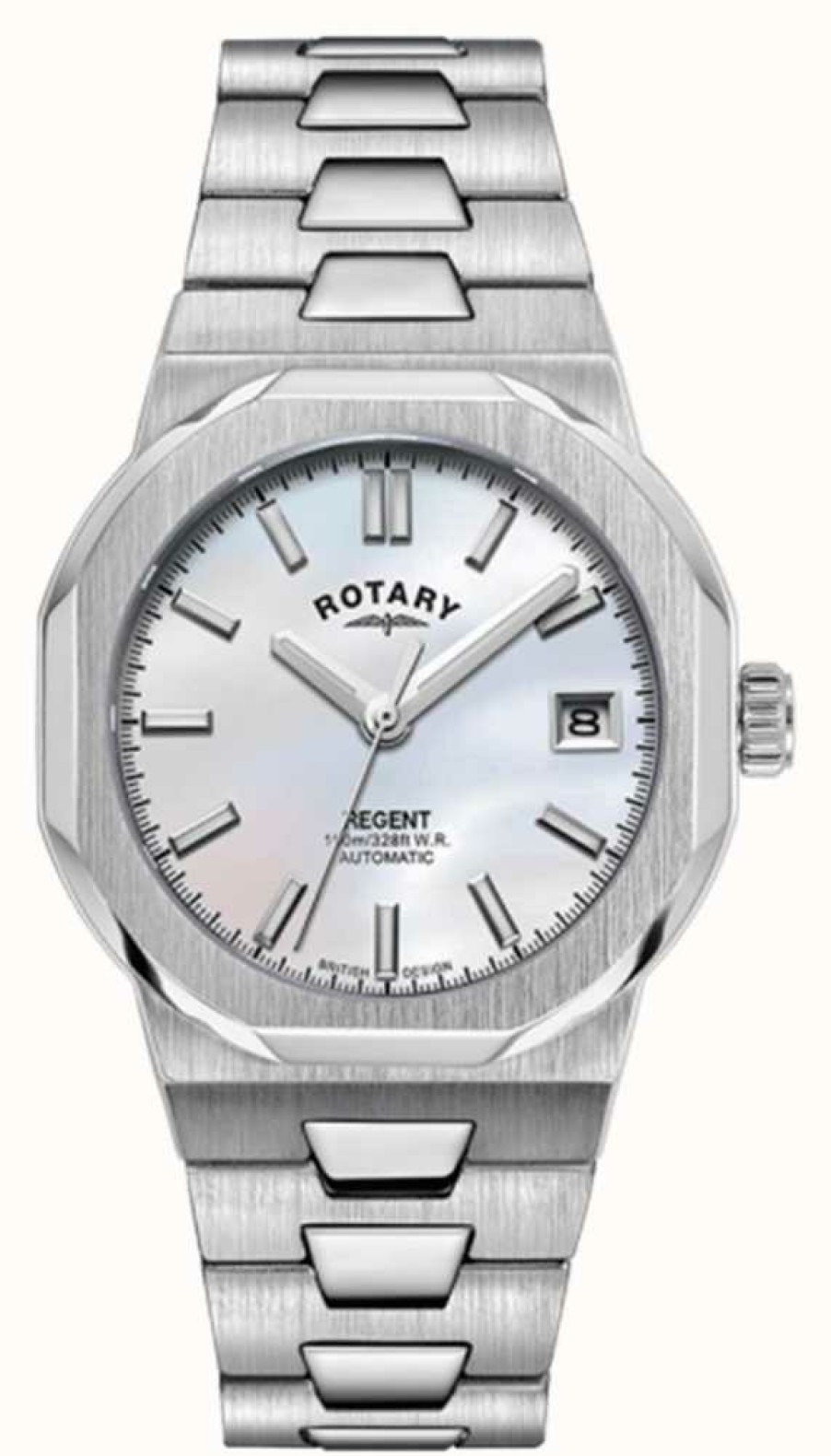 Women'S Rotary | Rotary Women'S Regent Automatic Mother-Of-Pearl Dial