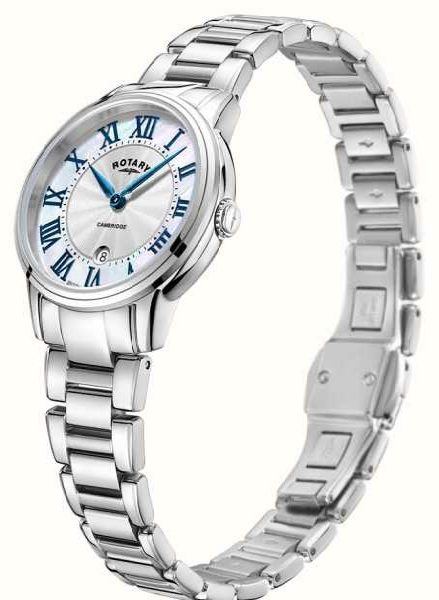 Women'S Rotary | Rotary Women'S Cambridge Mother-Of-Pearl Dial