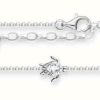 Jewelry Thomas Sabo Jewellery | Thomas Sabo Charm Club Charming | Crystal Set Turtle | Sterling Silver Anklet