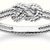 Jewelry Thomas Sabo Jewellery | Thomas Sabo Charm Club Charming Double Cord Knot Ring