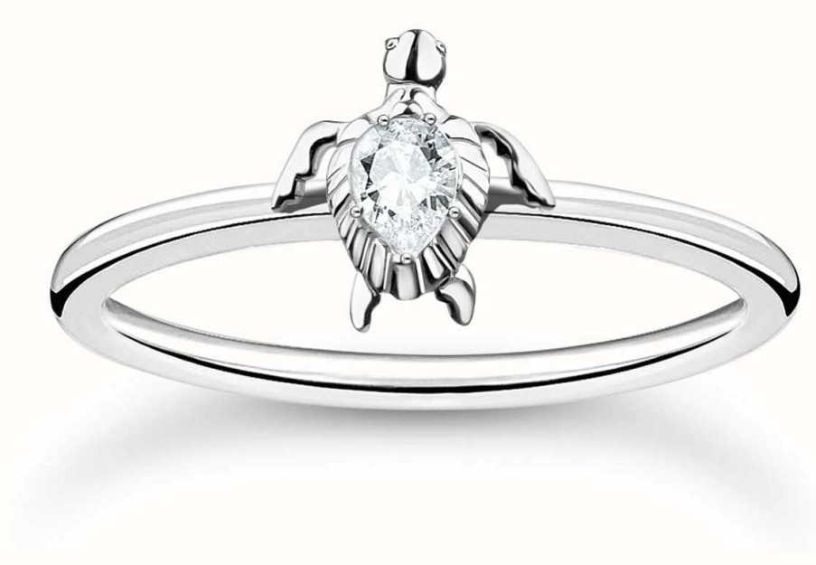 Jewelry Thomas Sabo Jewellery | Thomas Sabo Charm Club Charming Turtle Ring