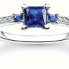 Jewelry Thomas Sabo Jewellery | Thomas Sabo Charm Club | Charming Ring | Blue Stones | Uk I 1/2 / 48