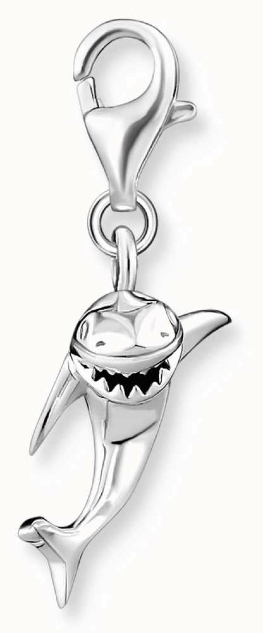 Jewelry Thomas Sabo Jewellery | Thomas Sabo Charm Club | Shark | Silver Stones