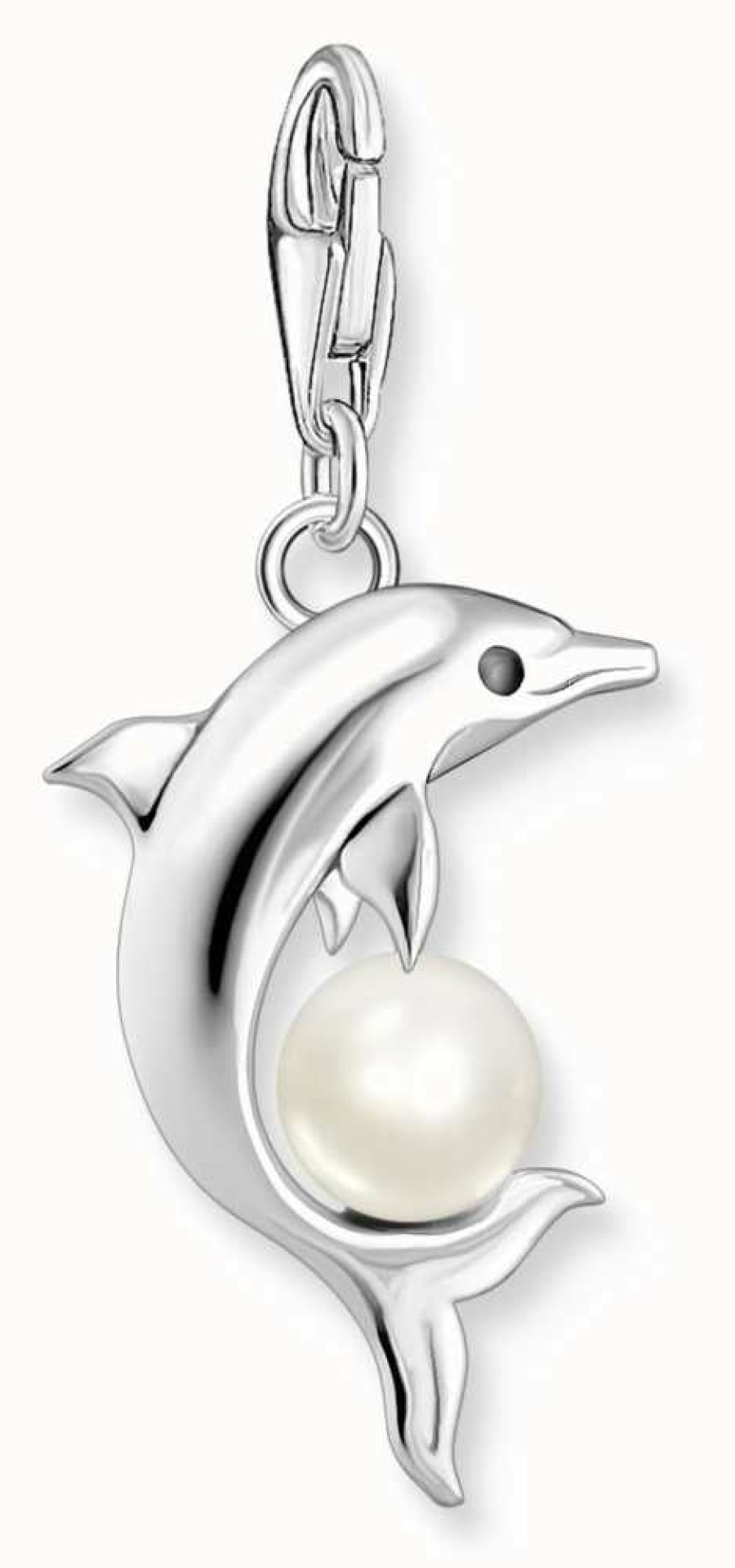 Jewelry Thomas Sabo Jewellery | Thomas Sabo Charm Club | Dolphin & Pearl | Sterling Silver