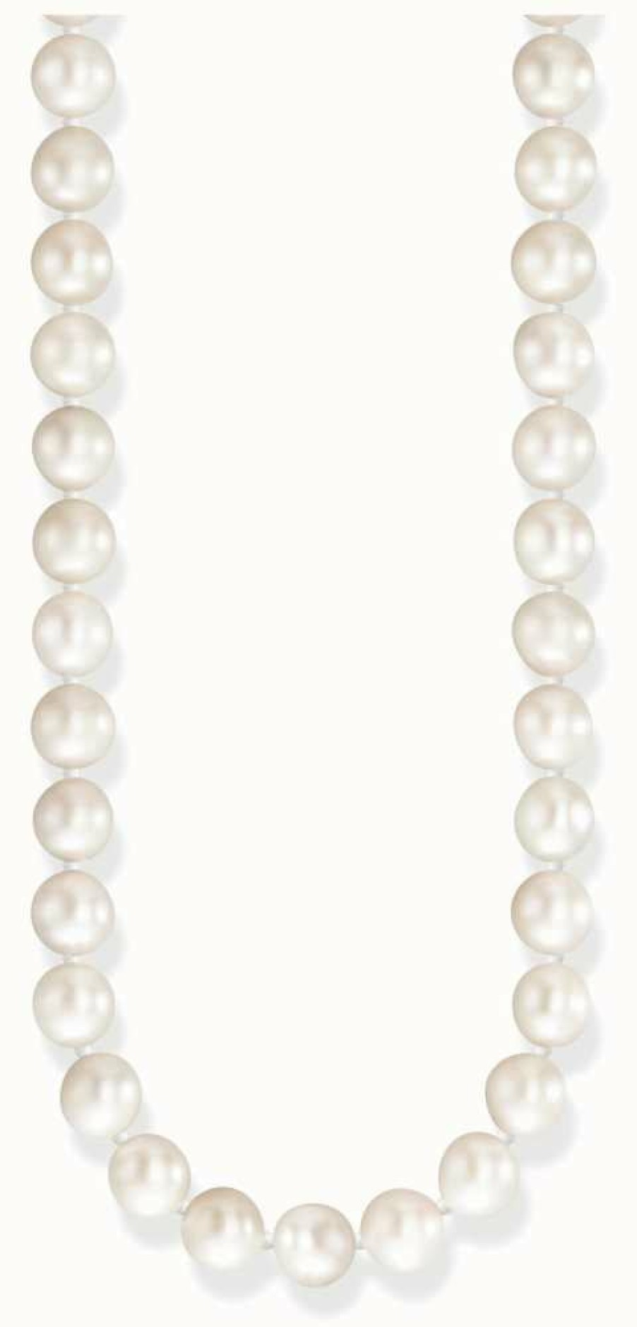 Jewelry Thomas Sabo Jewellery | Thomas Sabo Freshwater Pearl Sterling Silver Necklace 45-50Cm