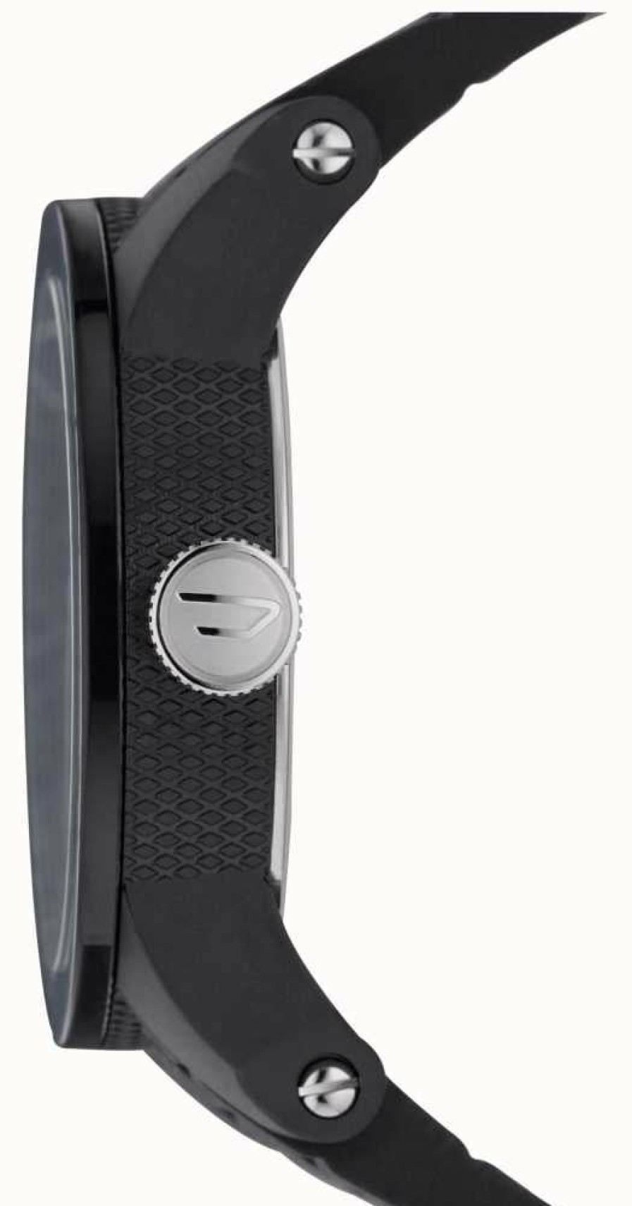 Men'S Diesel | Diesel Men'S Monochrome Black Dial And Strap Watch