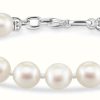 Jewelry Thomas Sabo Jewellery | Thomas Sabo Sterling Silver Freshwater Pearl Bracelet