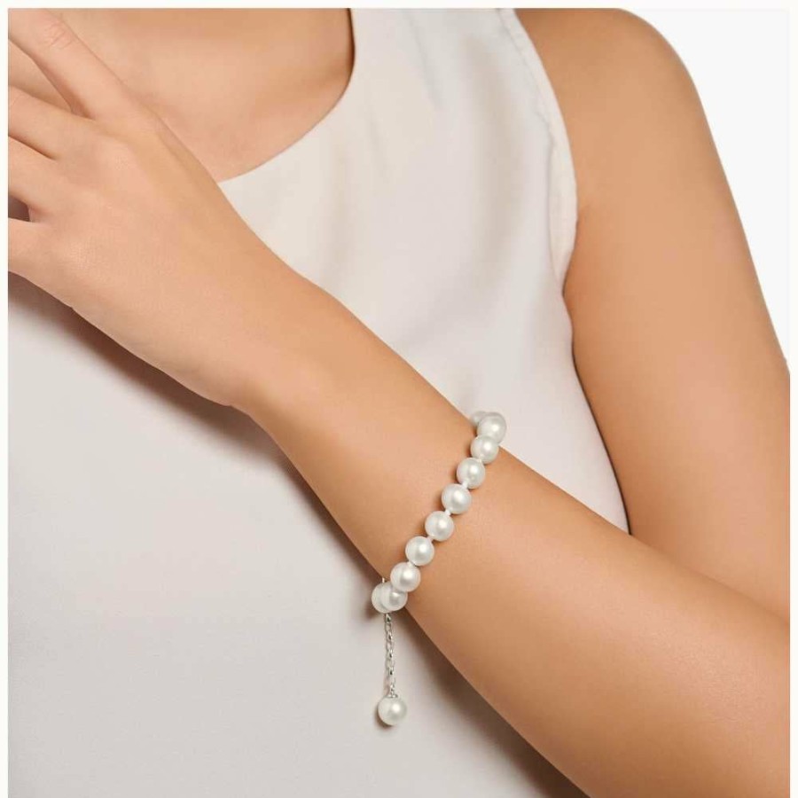 Jewelry Thomas Sabo Jewellery | Thomas Sabo Sterling Silver Freshwater Pearl Bracelet