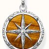 Jewelry Thomas Sabo Jewellery | Thomas Sabo Tiger'S Eye Sterling Silver Pendant