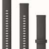 Men'S Garmin | Garmin Quick Release Strap Only (18 Mm), Graphite With Slate Hardware