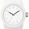 Men'S Diesel | Diesel Unisex Double Down Monochrome White Dial Watch