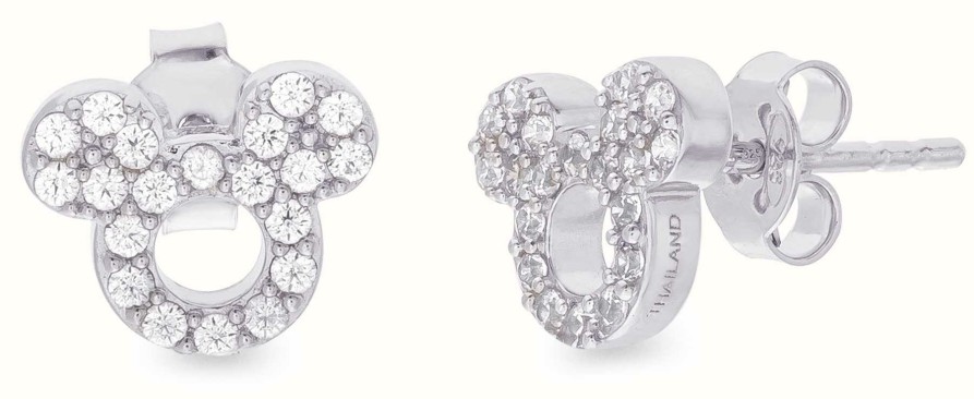 Jewelry Disney Jewellery | Disney Mickey Mouse Crystal Set Studs