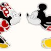 Jewelry Disney Jewellery | Disney Kissing Minnie And Mickey Mouse Stud Earrings