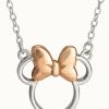 Jewelry Disney Jewellery | Disney Minnie Mouse Two Tone Pendant Necklace