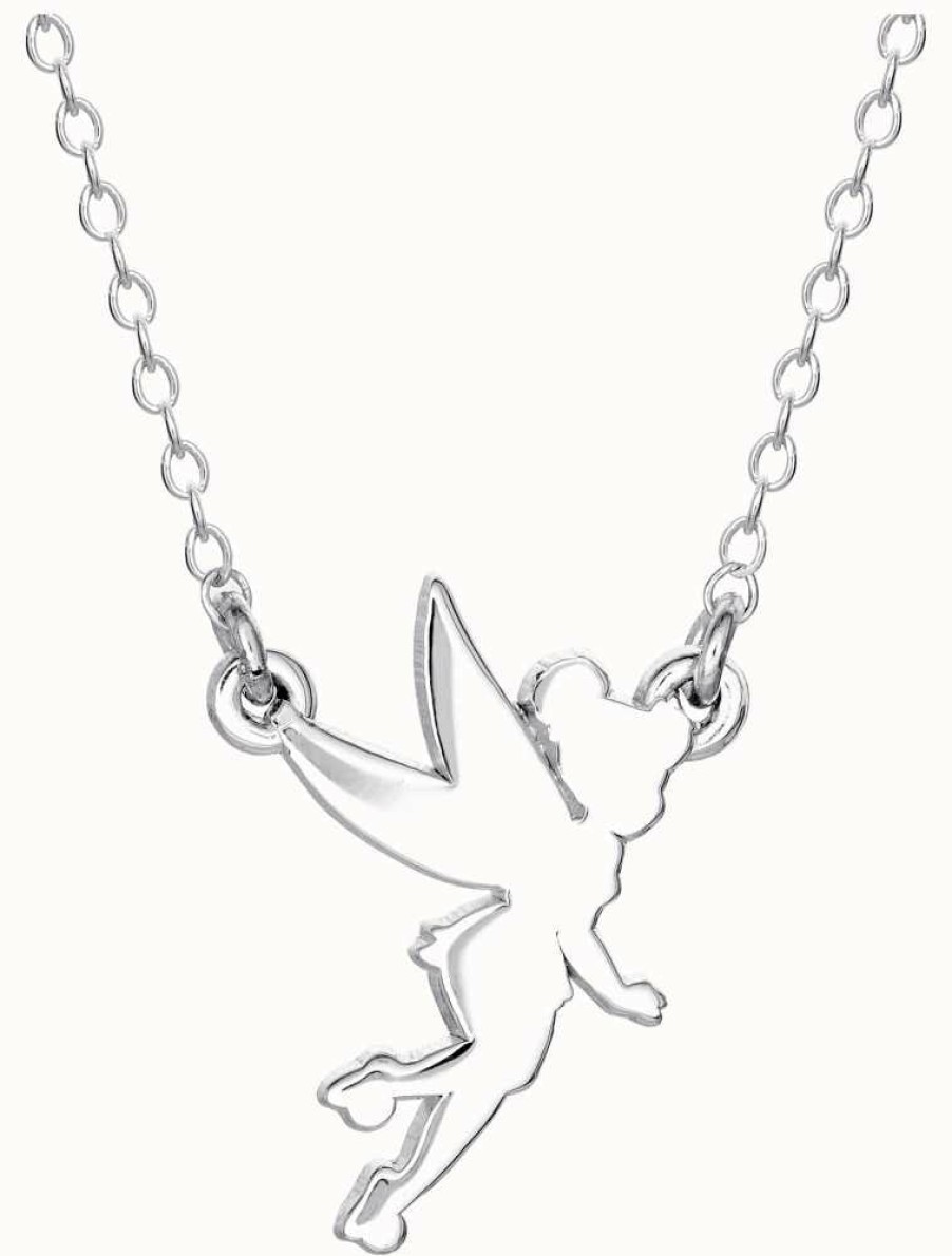 Jewelry Disney Jewellery | Disney Fairy Silhouette Charm Pendant Necklace