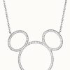 Jewelry Disney Jewellery | Disney Crystal Set Mickey Mouse Pendant