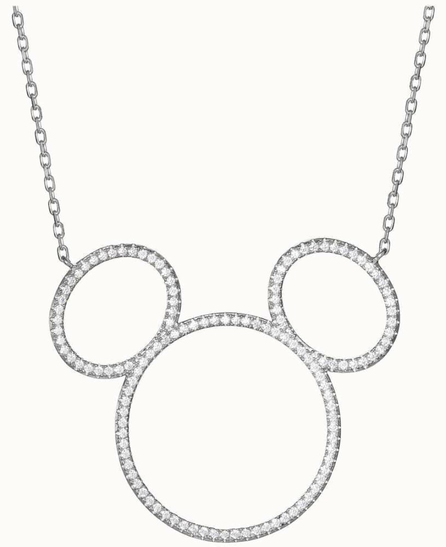 Jewelry Disney Jewellery | Disney Crystal Set Mickey Mouse Pendant