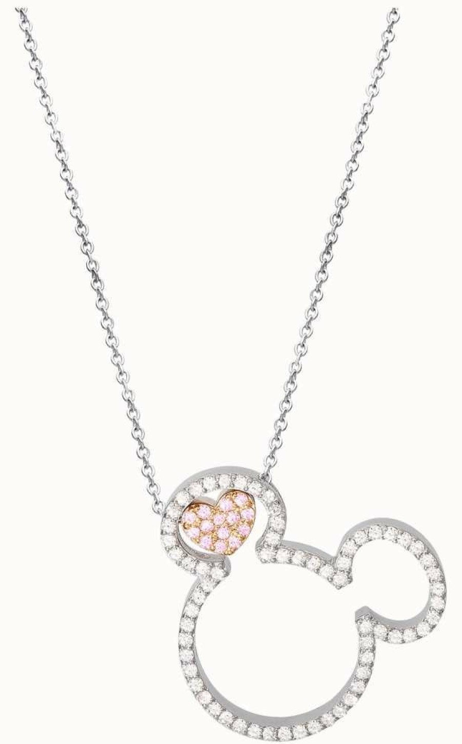 Jewelry Disney Jewellery | Disney Mickey Mouse Crystal Set Pendant