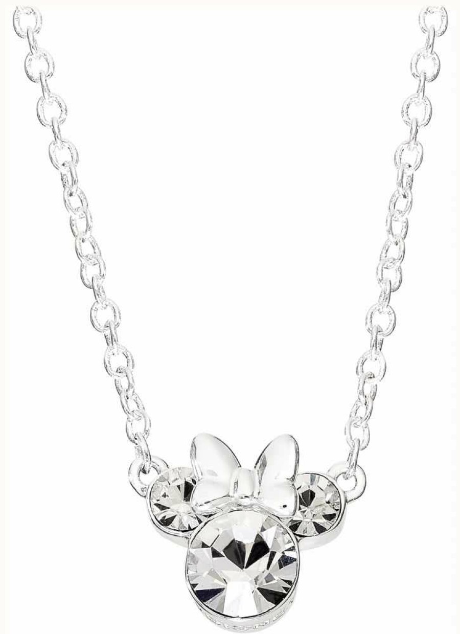 Jewelry Disney Jewellery | Disney Minnie Mouse Polished Crystal Set Necklace