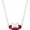 Jewelry Disney Jewellery | Disney Minnie Mouse Red Crystal Set Necklace