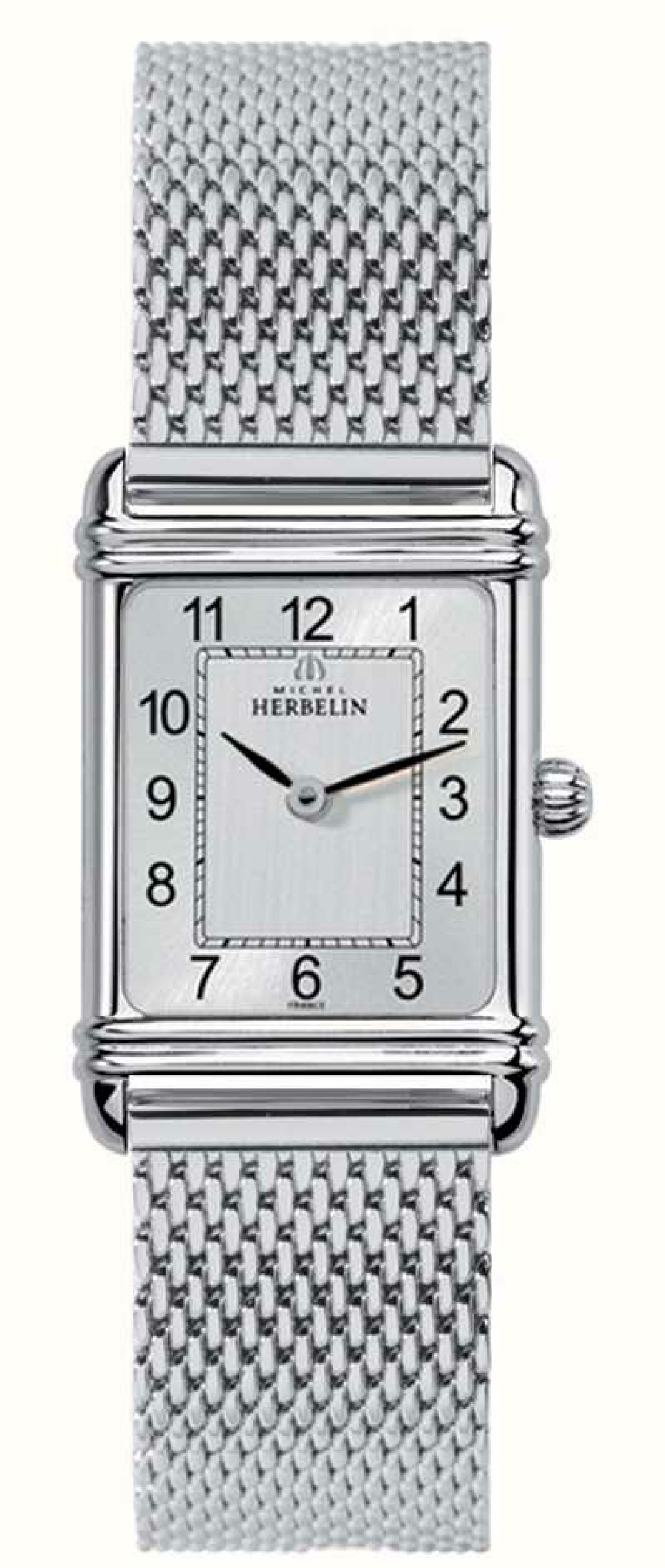 Women'S Herbelin | Herbelin Art Deco Milanese Mesh Bracelet Watch