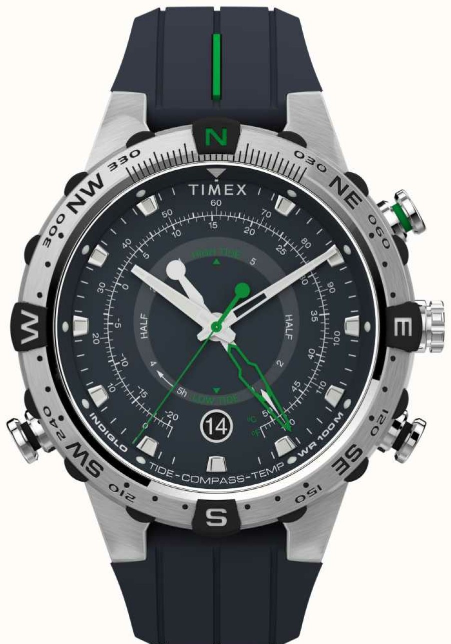 Men'S Timex | Timex Expedition Tide/Temp/ Compass Watch