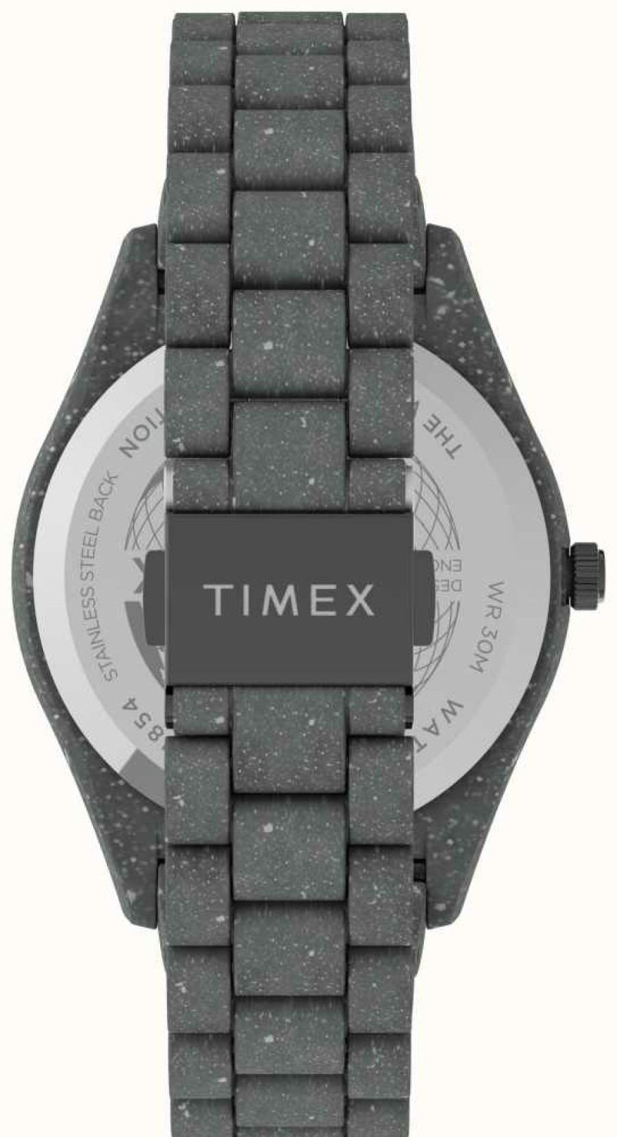 Women'S Timex | Timex Waterbury Ocean Grey Plastic Watch