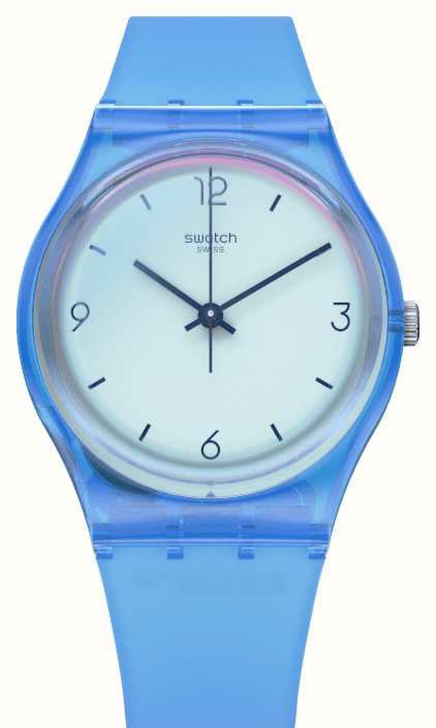 Men'S Swatch | Swatch Gents Swan Ocean Blue Watch