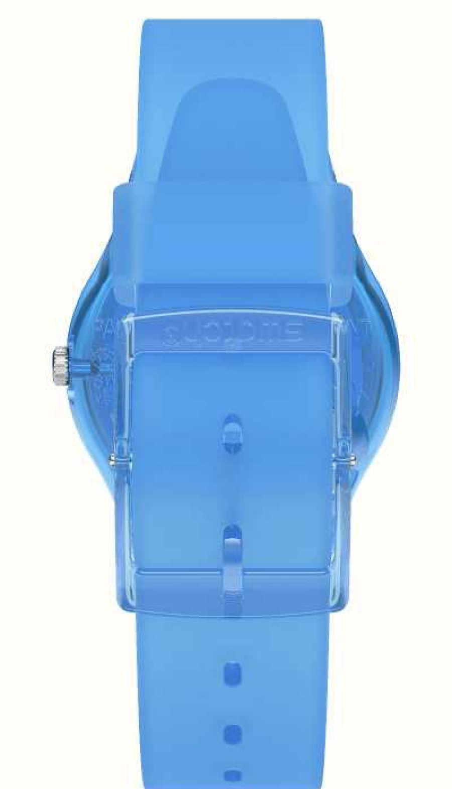 Men'S Swatch | Swatch Gents Swan Ocean Blue Watch