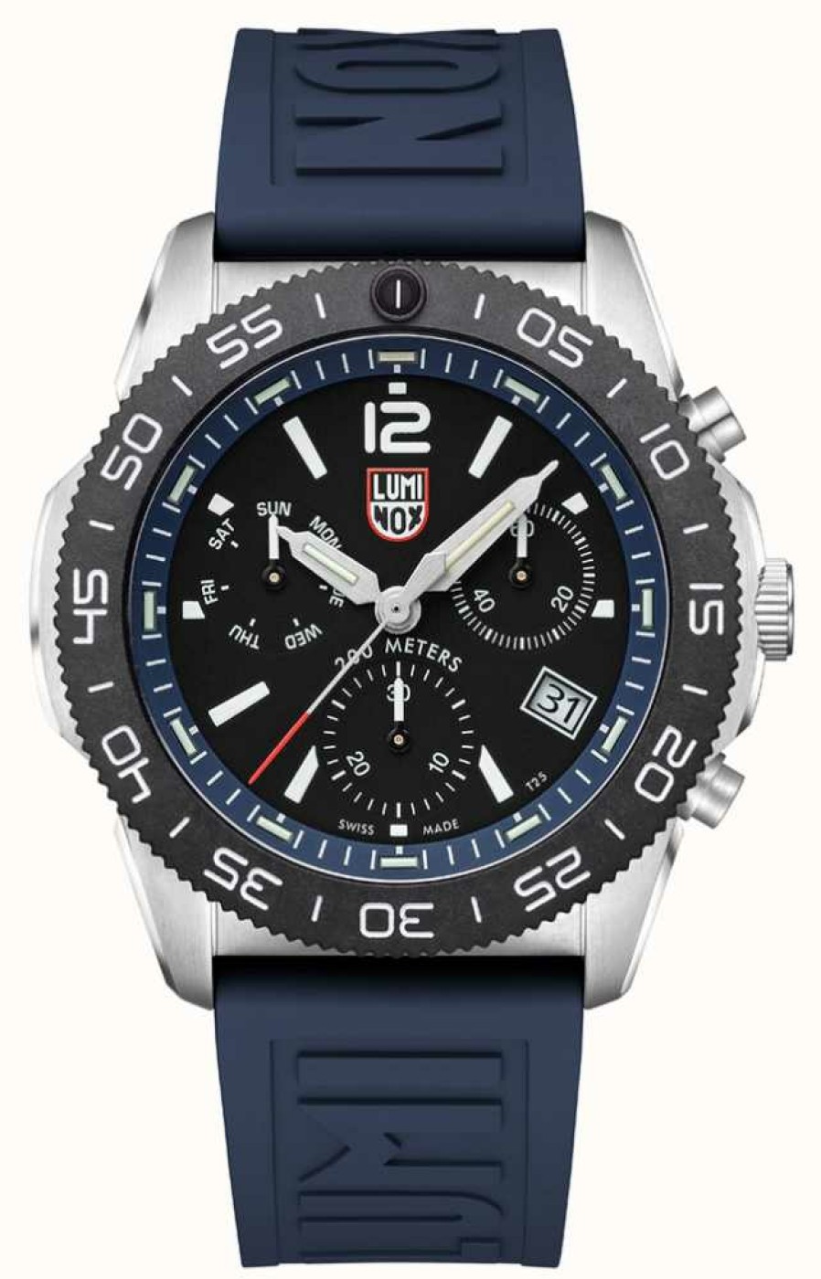 Men'S Luminox | Luminox Pacific Diver Chronograph Blue - 44Mm Diver