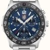 Men'S Luminox | Luminox Pacific Diver Chronograph Blue / Steel - 44Mm Diver