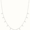 Jewelry James Moore | James Moore Th Silver Multi Leaf Necklet