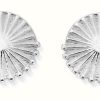 Jewelry ChloBo Jewellery | Chlobo Sunburst Sterling Silver Stud Earrings