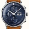 Men'S Junghans | Junghans Meister Chronoscope English Day Sapphire Crystal