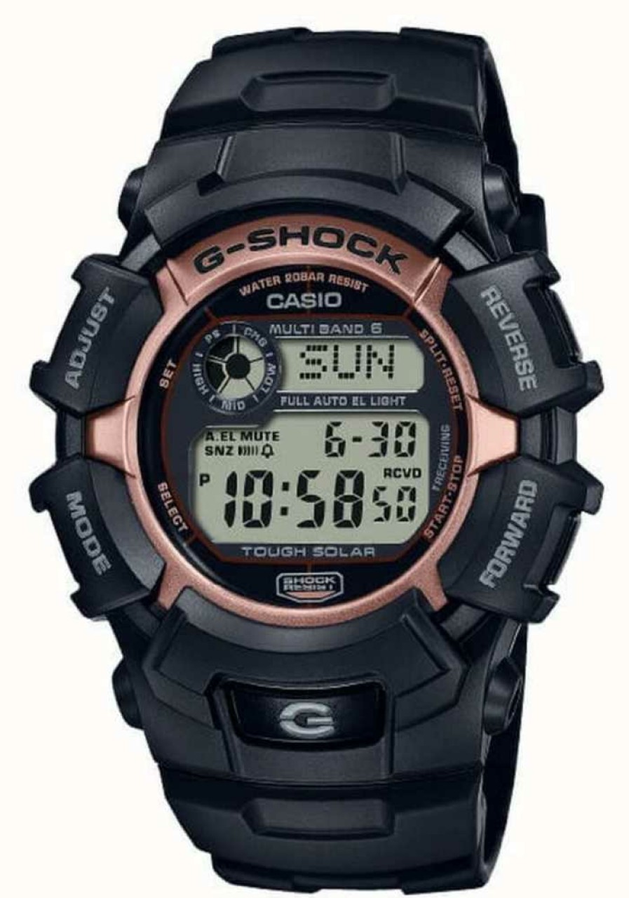 Men'S Casio | Casio G-Shock Fire Package Series Black And Rose Gold