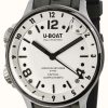 Men'S U-Boat | U-Boat Capsoil Doppiotempo 45 Ss White Dial