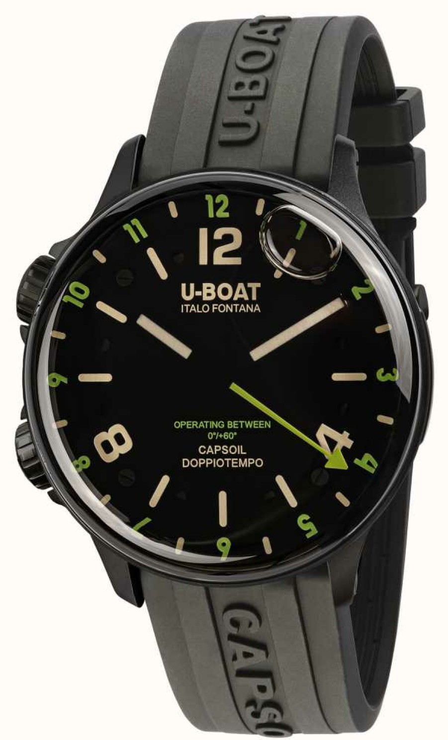 Men'S U-Boat | U-Boat Capsoil Doppiotempo 45 Dlc Green Indices