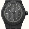 Women'S Maurice Lacroix | Maurice Lacroix Aikon Quartz #Tide Upcycled-Plastic (40Mm) Black / Black